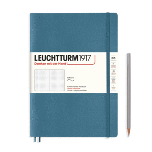 LEUCHTTURM1917 NOTEBOOK COMPOSITION (B5) DOTTED SOFTCOVER STONE BLUE 365637