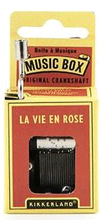 MUSIC BOX LA VIE EN ROSE