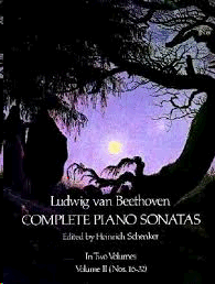 LUDWIG VAN BEETHOVEN COMPLETE PIANO SONATAS VOLUME 2 (NOS. 16-32)