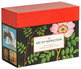THE ART ON INSTRUCTION 100 POSTCARDS OF VINTAGE EDUCATIONAL CHARTS