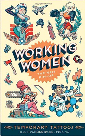 WORKING WOMEN: THE NEW PIN-UP: