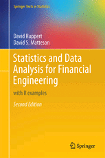 STATISTICS AND DATA ANALYSIS FOR FINANCIAL ENGINEERING