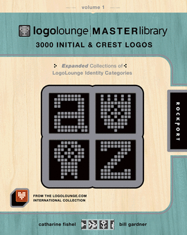 LOGOLOUNGE MASTER LIBRARY, VOLUME 1. 3,000 INITIAL & CREST LOGOS