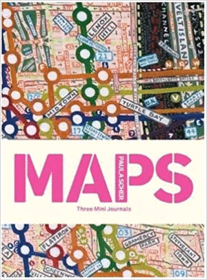 PAULA SCHER MAPS NEW YORK/PARIS/LONDON: THREE MINI JOURNALS