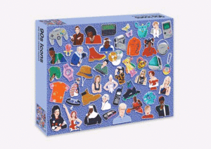 90S ICONS JIGSAW PUZZLE: 500 PIECE JIGSAW PUZZLE