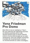 YONA FRIEDMAN / PRO DOMO
