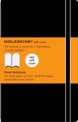 MOLESKINE CLASSIC NOTEBOOK POCKET RULED BLACK 