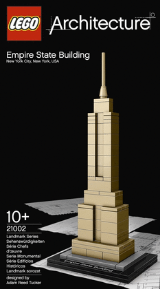 LEGO ARCHITECTURE EMPIRE STATE BUILDING NEW YORK CITY, NEW YORK USA