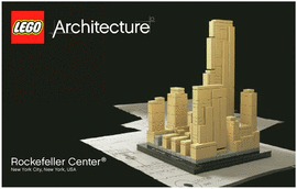 LEGO ARCHITECTURE ROCKEFELLER CENTER NEW YORK CITY, NEW YORK, USA