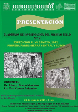 CUADERNOS DE INVESTIGACION DEL ARCHIVO TELLO Nº 12