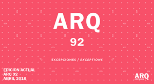 ARQ 92 EXCEPCIONES