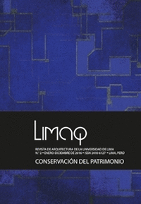 LIMAQ N° 02. CONSERVACION DEL PATRIMONIO. ENE- DIC 2016