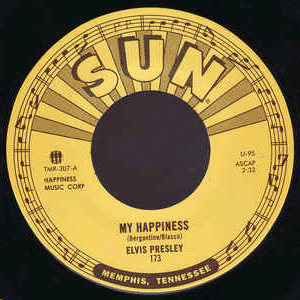 MY HAPPINESS B/W THAT'S WHEN YOUR HEARTACHES BEGIN (VINYL 7