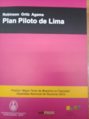 PLAN PILOTO DE LIMA