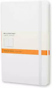  MOLESKINE CLASSIC NOTEBOOK LARGE RULED WHITE 