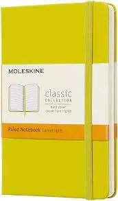 MOLESKINE CLASSIC NOTEBOOK POCKET SQUARED YELLOW 