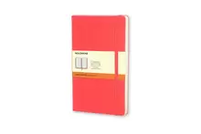 MOLESKINE CLASSIC NOTEBOOK POCKET RULED GERANIUM RED 