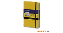 MOLESKINE CONTRAST LIMITED COLLECTION POCKET RULED CITRON YELLOW HARD COVER