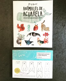 PACK ANIMALES. DIBUJO Y ACUARELA