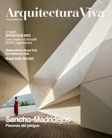 ARQUITECTURA VIVA 241. SANCHO-MADRILEJOS