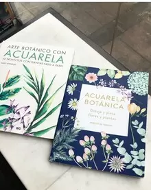 PACK ACUARELA BOTÁNICA (DOS LIBROS)