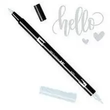 DUAL BRUSH PEN ART MARKER PINCEL + PUNTA FINA N75 GRIS FRIO 3