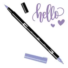 DUAL BRUSH PEN ART MARKER PINCEL + PUNTA FINA 623 SALVIA MORADA