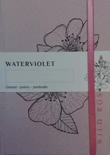CUADERNO WATERVIOLET TAPA DURA A6 WILDE ROSE