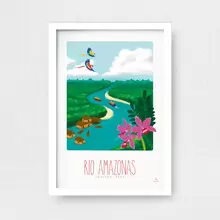 ART PRINT RIO AMAZONAS