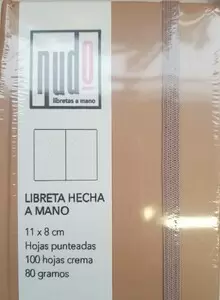 LIBRETA 11X8 100 HOJAS PUNTEADAS